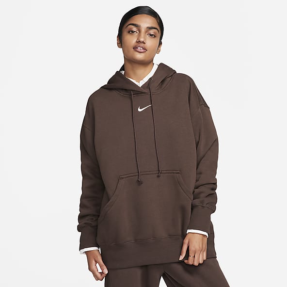 Brown hoodie nike shop